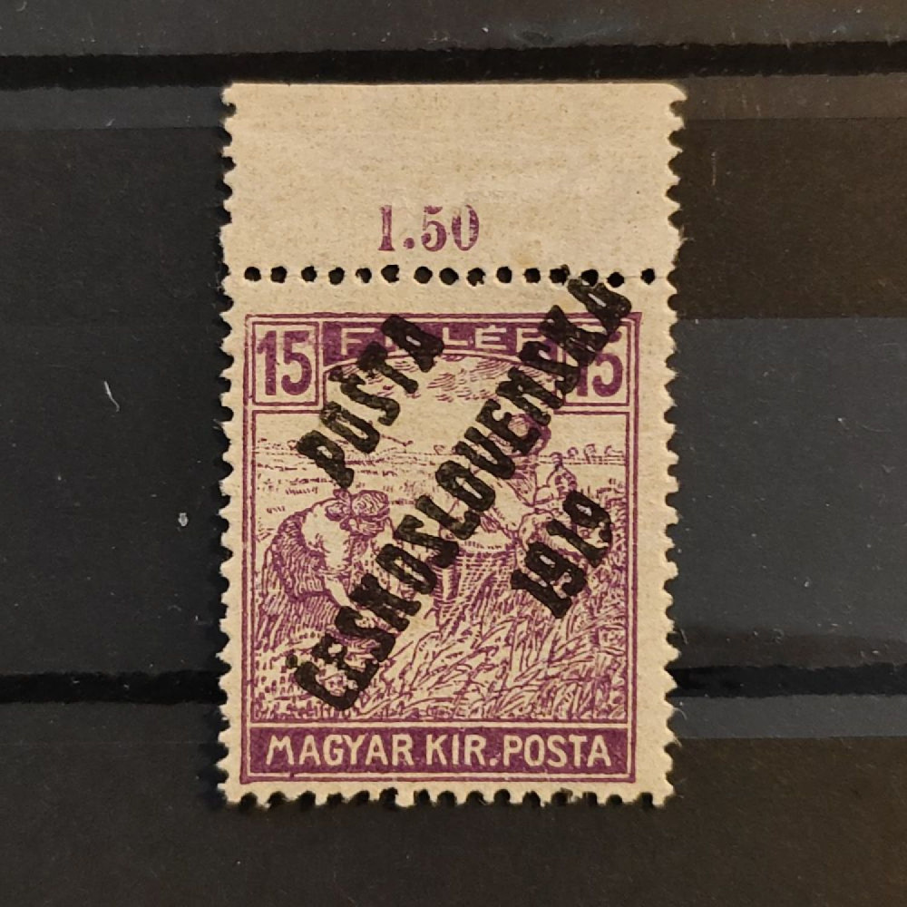 Briefmarke Tschechoslowakie PČ 1919 , 15f, Mi.125** 