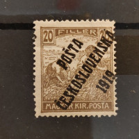 Briefmarke Tschechoslowakie PČ 1919 , 20f, Mi.126* 