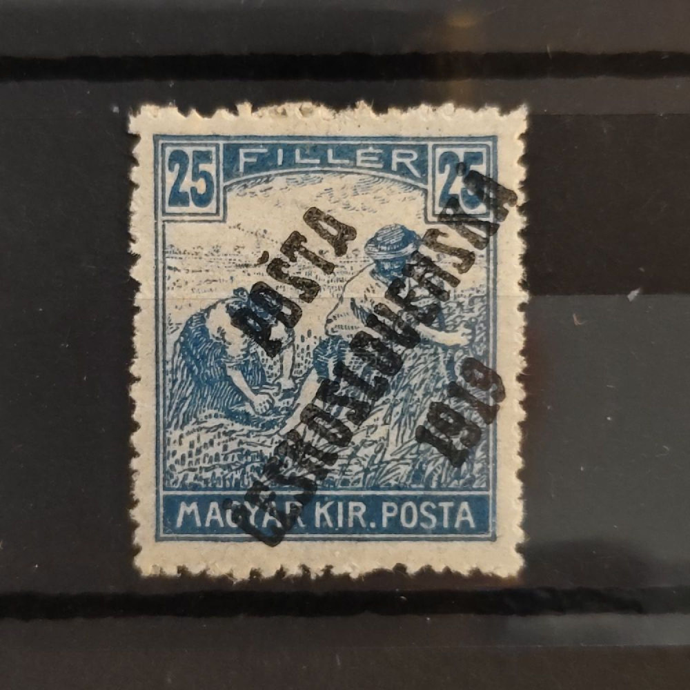 Briefmarke Tschechoslowakie PČ 1919 , 25f, Mi.127* 