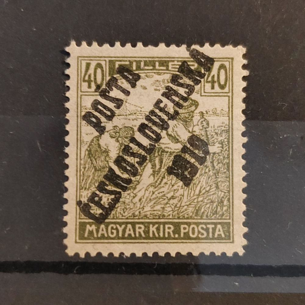 Sello Checoslovaquia PČ 1919 , 40f, Mi.129, MNH** 