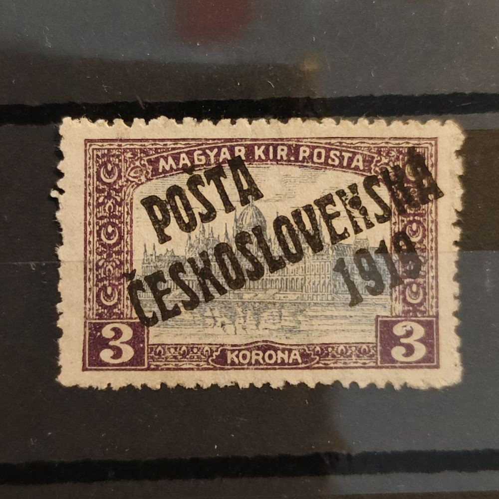 Briefmarke Tschechoslowakie PČ 1919 , 3K, Mi.135(*) 