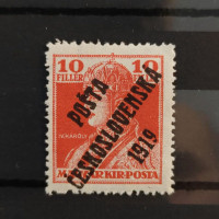 Briefmarke Tschechoslowakie PČ 1919 , 10f, Mi.138** 