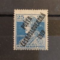 Známka ČSR PČ 1919 , 25f, Pof.121*, II. typ přetisku 