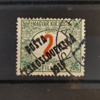 Známka ČSR PČ 1919 , 2f, Pof.132#, I. typ přetisku 