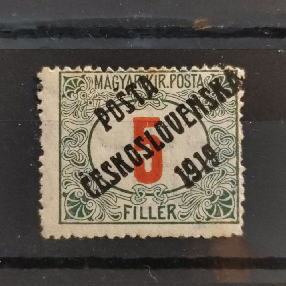 Briefmarke Tschechoslowakie PČ 1919 , 5f, Mi.152* 