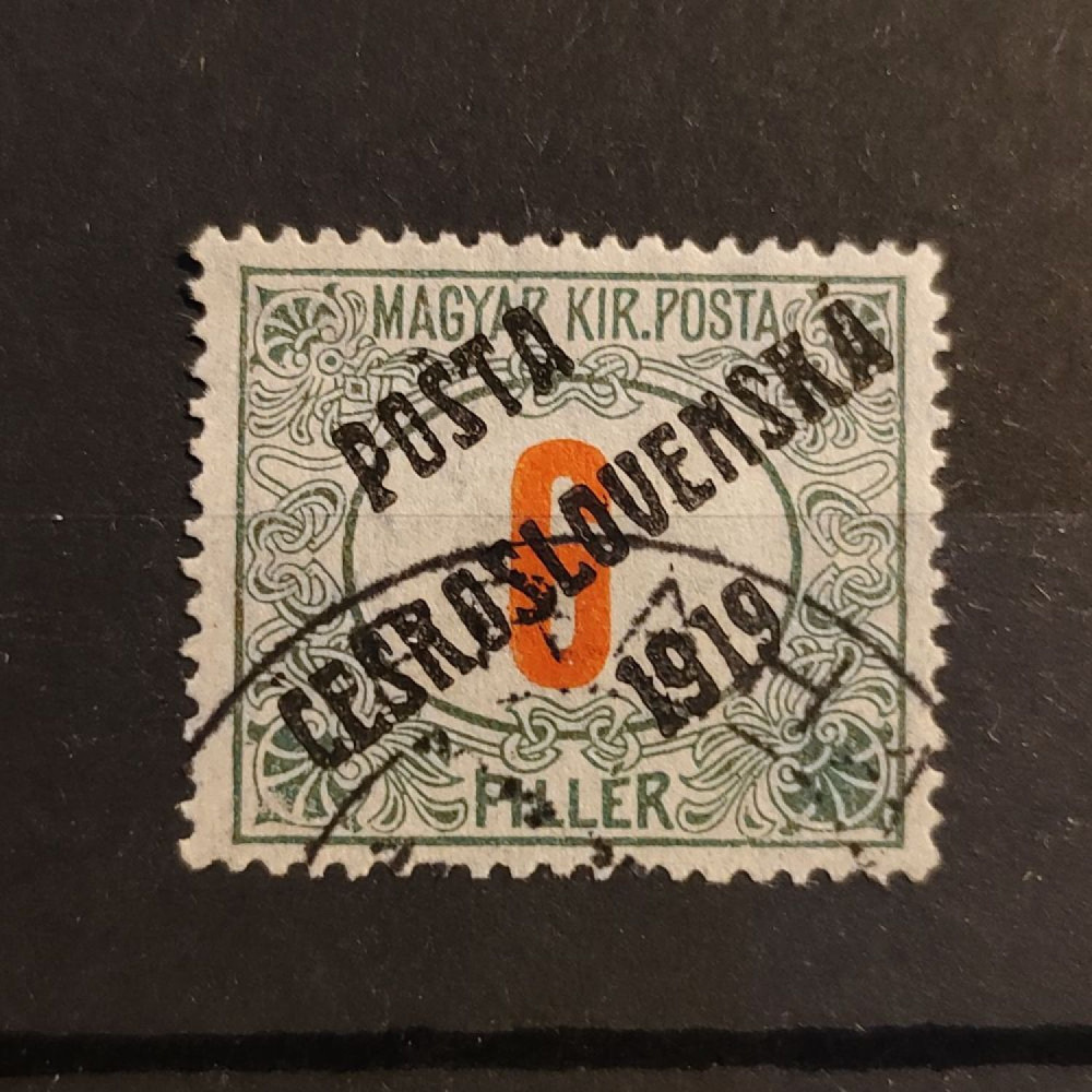 Sello Checoslovaquia PČ 1919 , 6f, Mi.153, usado# 
