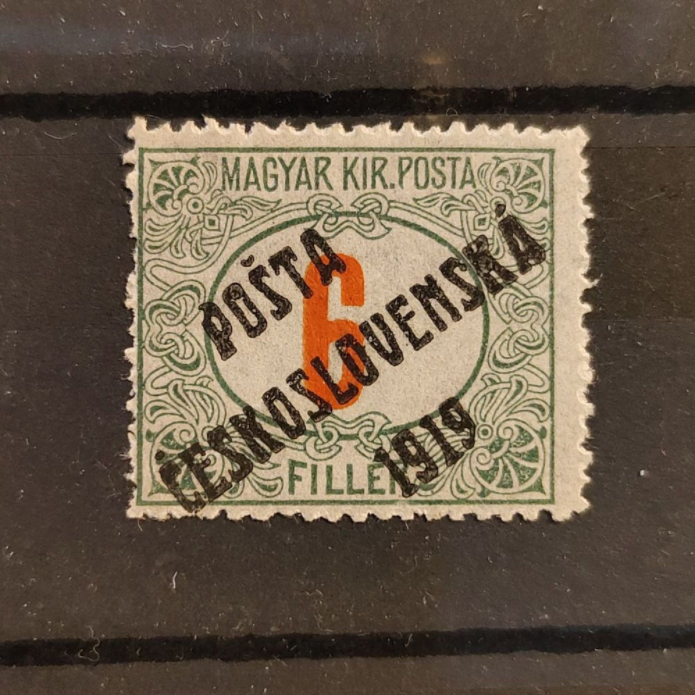 Selo Tchecoslováquia PČ 1919 , 6f, Mi.153, MH* 