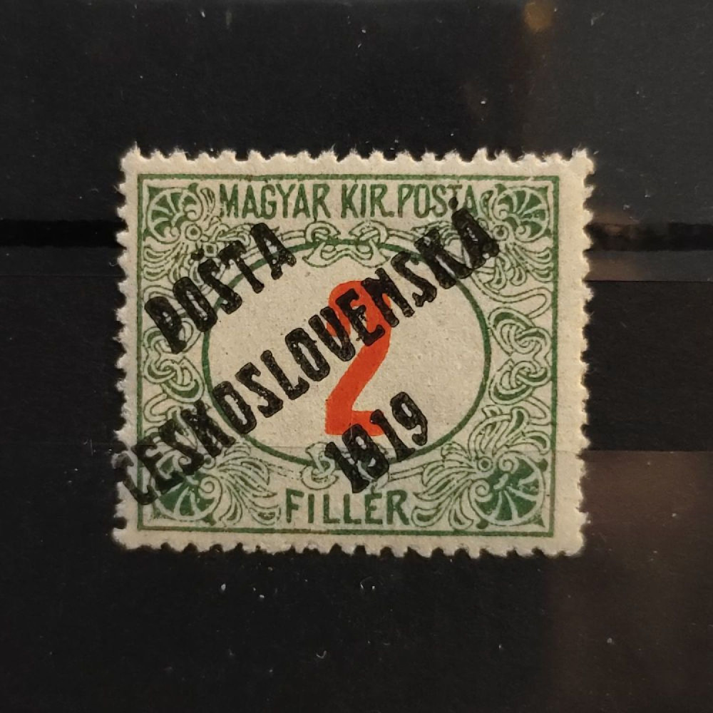 Sello Checoslovaquia PČ 1919 , 2f, Mi.151, MNH** 