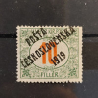 Briefmarke Tschechoslowakie PČ 1919 , 10f, Mi.154* 