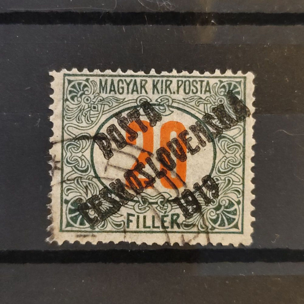Briefmarke Tschechoslowakie PČ 1919 , 20f, Mi.157# 