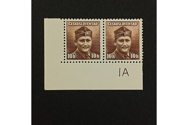 Dvojpáska ČSR, Pof.388**, s DČ, 10 h