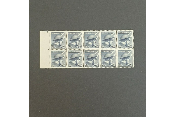Desetiblok ČSR, Pof.387**, 5 h