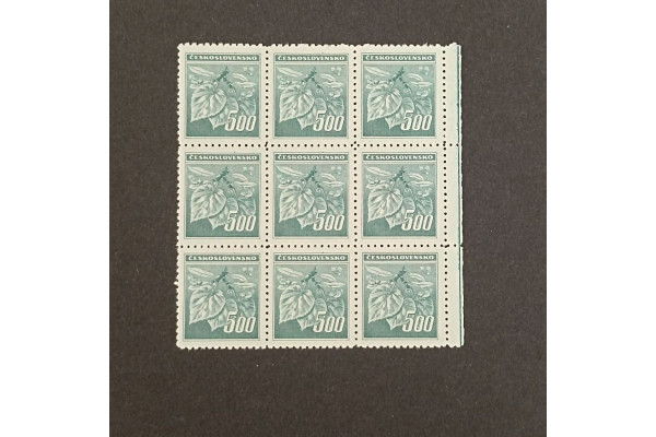 Víceblok ČSR, Pof.380**, 500 h
