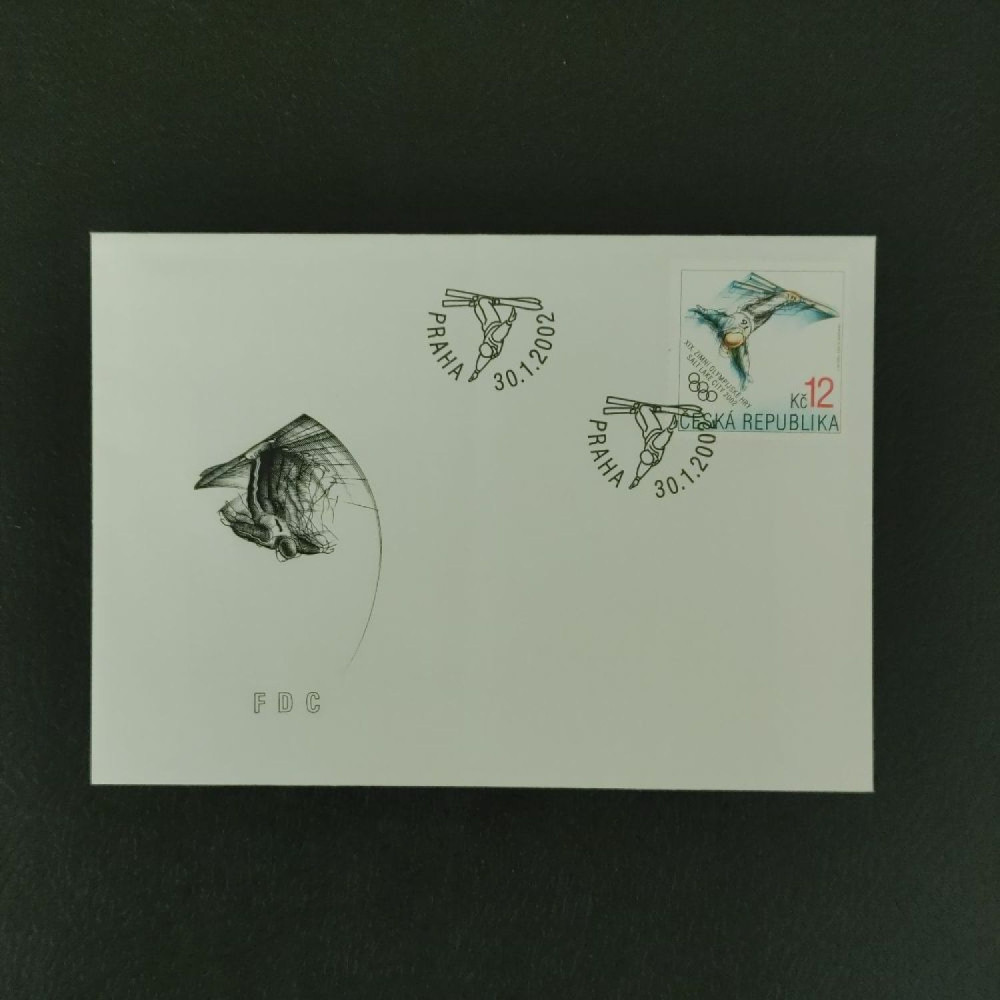 FDC Tschechische Republik, Pof.314 (Mi. 313)**, 12 Kč