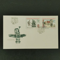 FDC Tschechoslowakie, Mi.2733-2734**, 3Kčs