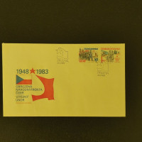 FDC Tschechoslowakie, Mi.2703-2704**, 50h