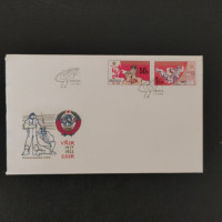 FDC ČSR, 50h-1Kčs, Pof.2561-2562** 