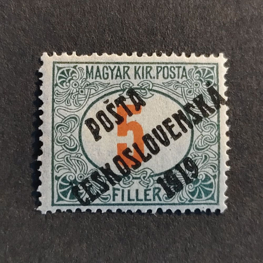 Briefmarke Tschechoslowakie PČ 1919 , 5f, Mi.152* 