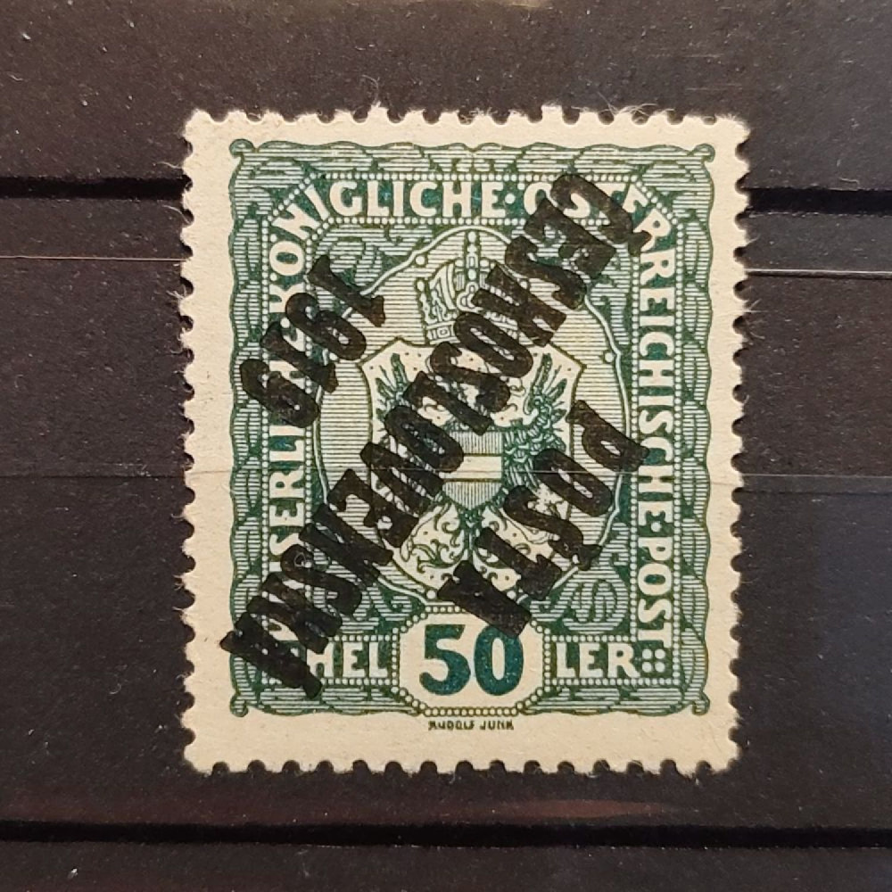 Sello Checoslovaquia PČ 1919 , 50h, Mi.46, MNH** 