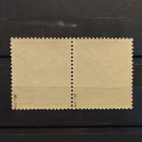 Block of 2 Czechoslovakia PČ 1919 , 1K, Mi.50, MNH** 