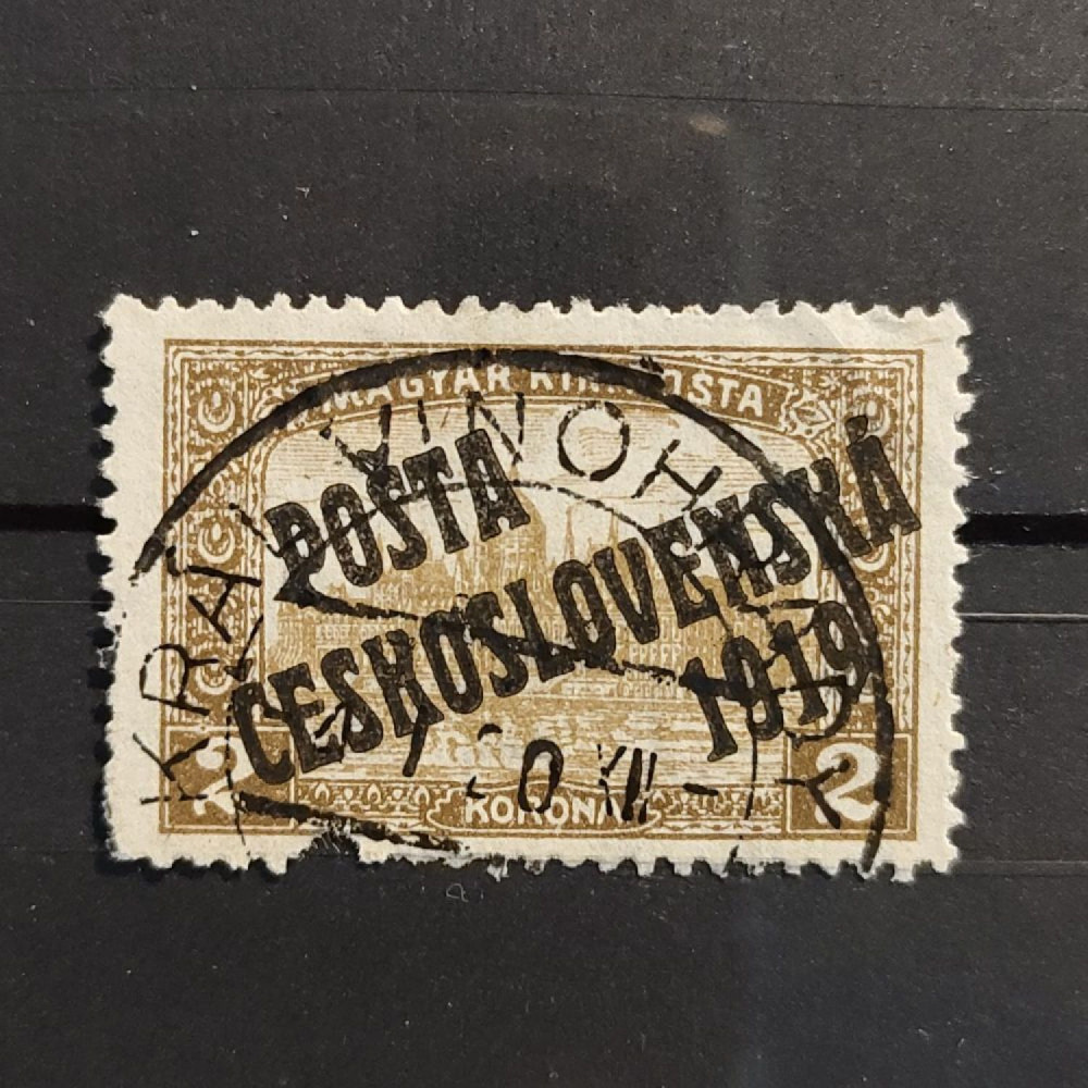 Briefmarke Tschechoslowakie PČ 1919 , 2K, Mi.134# 