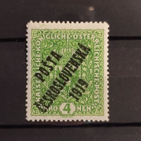 Stamp Czechoslovakia, 4K, Mi.57I, MH* 