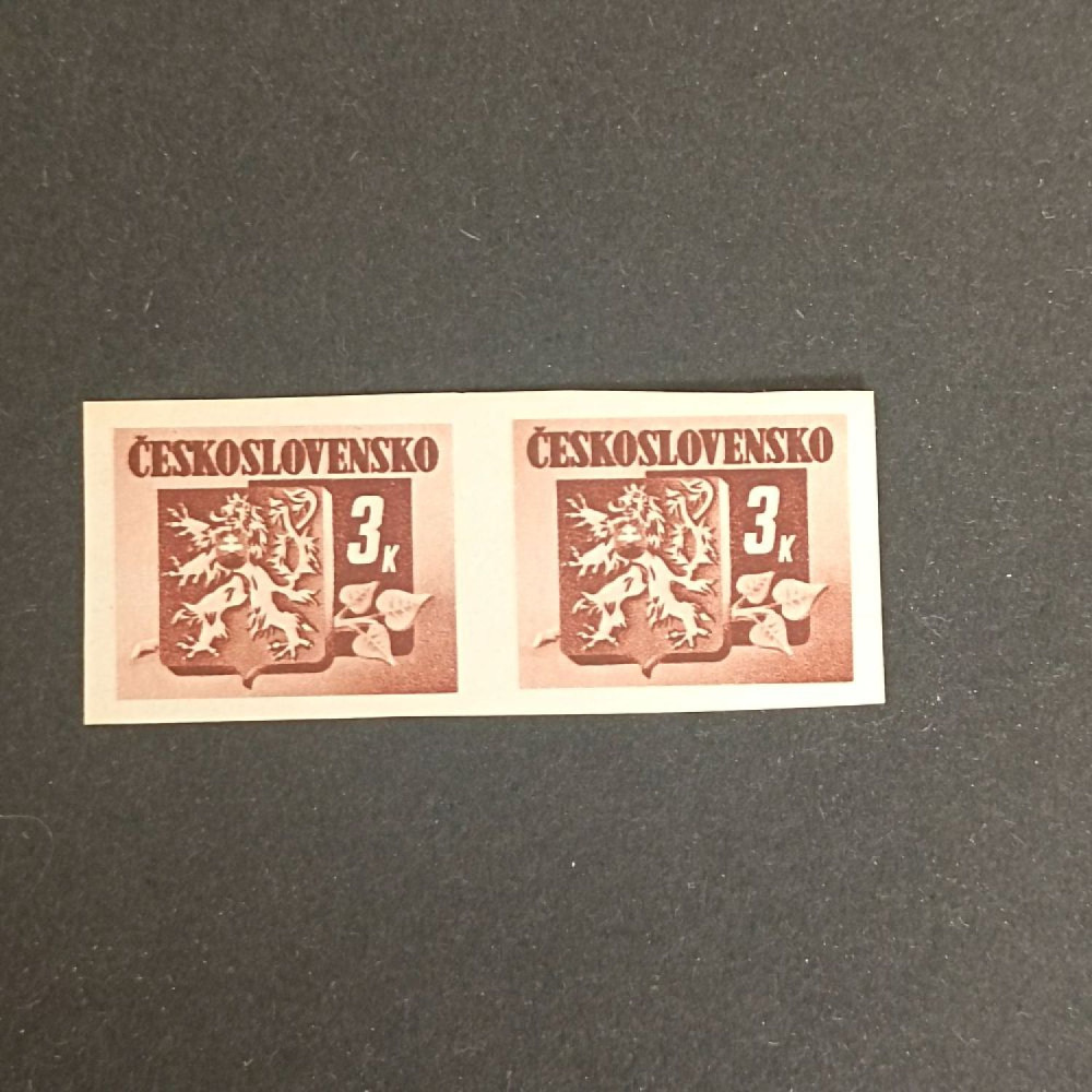 Pareja Checoslovaquia, 3 K, Mi.420, MNH** 