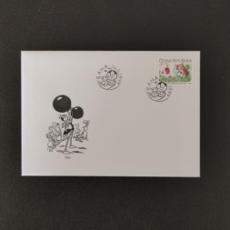 FDC Tschechische Republik, 2 Kč, Mi.21** 
