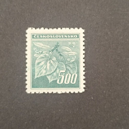 Známka ČSR, 500 h, Pof.380* 