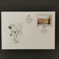 FDC ČR, 28 Kč, Pof.535** 