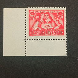 Známka ČSR, 2,40+2,60, Pof.441** 