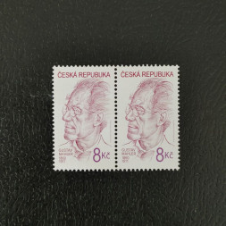 Zweierblock Tschechische Republik, 8 Kč, ** 