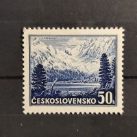 Briefmarke Tschechoslowakie, 50h, Mi.384* 