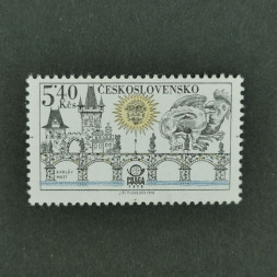 Briefmarke Tschechoslowakie, 5,40Kčs, Mi.2450** 