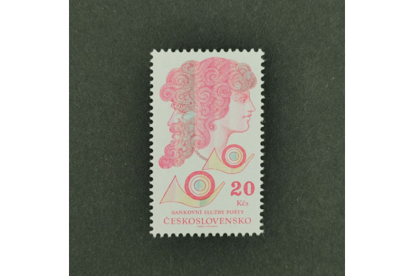 Známka ČSR, 20 Kčs, Pof.3021** 