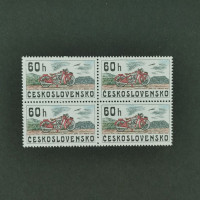 Viererblock Tschechoslowakie, 60h, Mi.2274** 