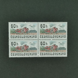 Viererblock Tschechoslowakie, 60h, Mi.2274** 