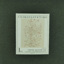 Briefmarke Tschechoslowakie, 1Kčs, Mi.2294** 