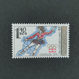 Briefmarke Tschechoslowakie, 1,40Kčs, Mi.2306** 