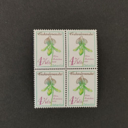 Block of four Czechoslovakia, 4Kčs, Mi.2577, MNH** 