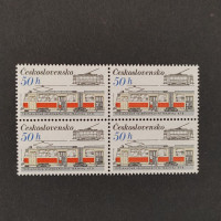Viererblock Tschechoslowakie, 50h, Mi.2881** 