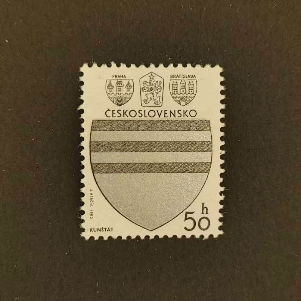 Briefmarke Tschechoslowakie, 50h, Mi.2554** 