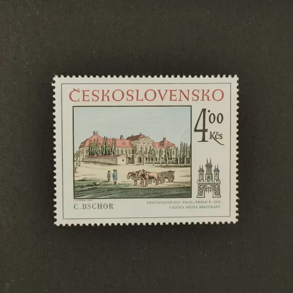 Známka ČSR, 4Kčs, Pof.2495** 