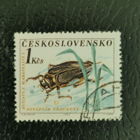 Stamp Czechoslovakia, 1Kčs, Mi.1374, used# 