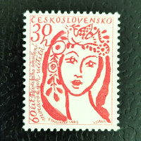 Briefmarke Tschechoslowakie, 30h, Mi.1409** 