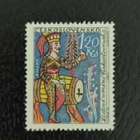 Briefmarke Tschechoslowakie, 1,20Kčs, Mi.1428** 