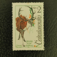 Briefmarke Tschechoslowakie, 2Kčs, Mi.1446** 