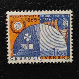 Briefmarke Tschechoslowakie, 1Kčs, Mi.1559** 