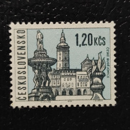 Briefmarke Tschechoslowakie, 1,20Kčs, Mi.1578x** 