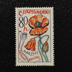 Briefmarke Tschechoslowakie, 80h, Mi.1585** 